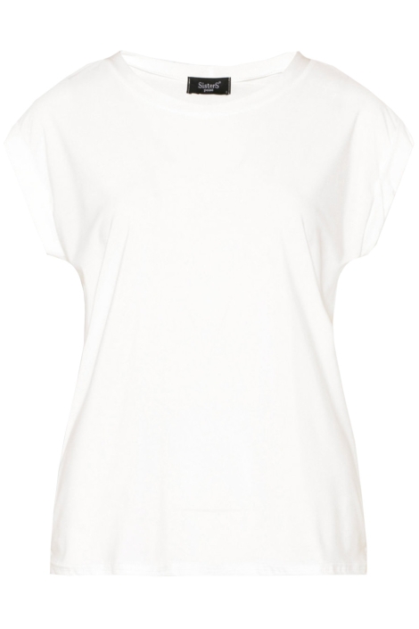 SisterS point witte dames t-shirt | Vooraanzicht