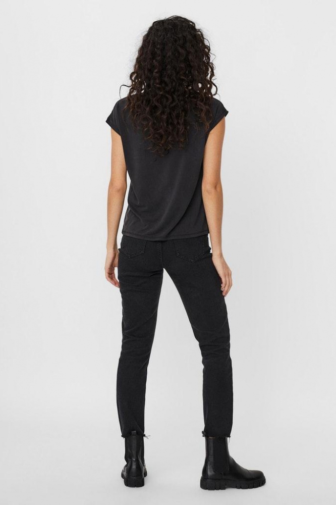 Vero Moda zwarte dames t-shirt