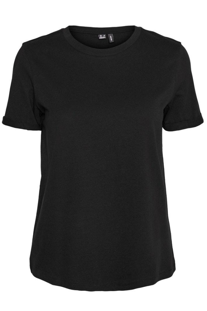 Vero Moda zwarte dames t-shirt | Vooraanzicht