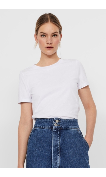 VMPAULA S/S T-SHIRT GA NOOS 10243889 WHITE