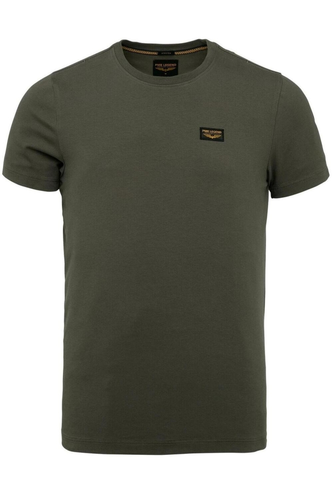 PME legend groene heren t-shirt | Vooraanzicht