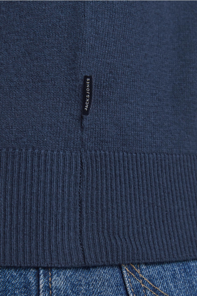 Jack & Jones blauwe heren trui | Close up