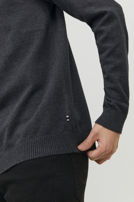 Jack & Jones grijze heren trui