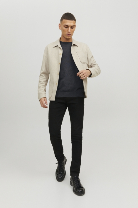 Jack & Jones grijze heren trui