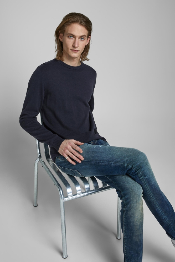 Jack & Jones blauwe heren trui