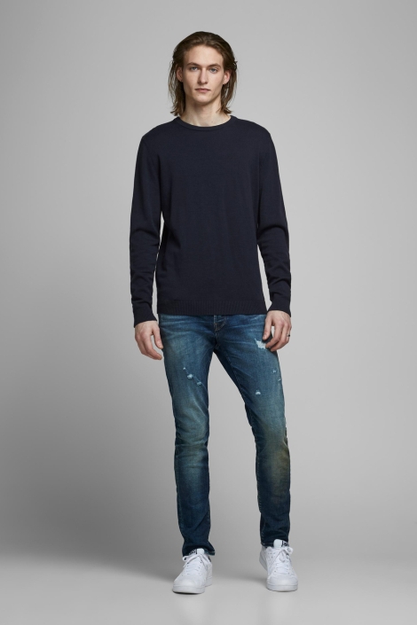 Jack & Jones blauwe heren trui