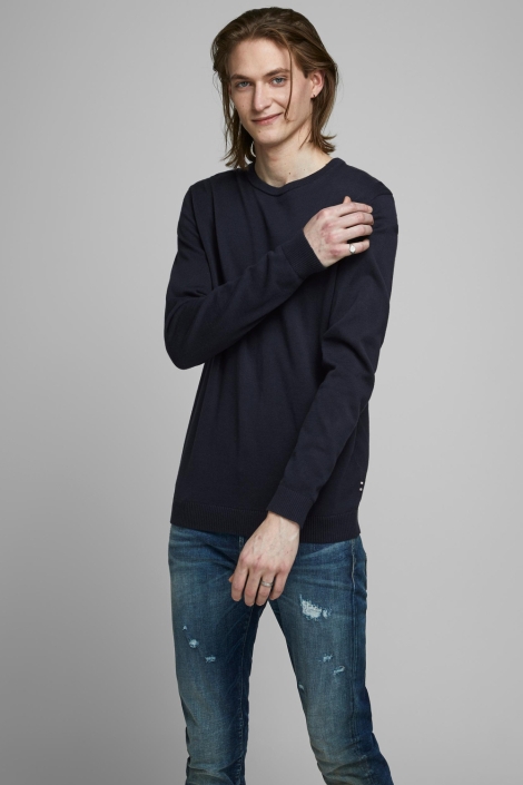 Jack & Jones blauwe heren trui