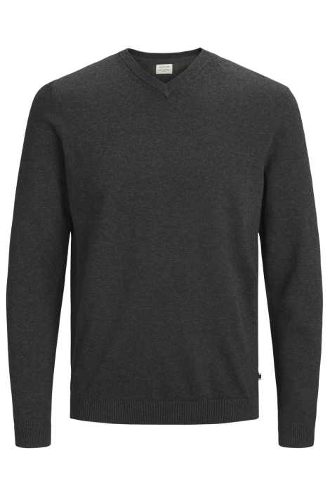 Jack & Jones grijze heren trui | Vooraanzicht