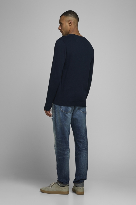 Jack & Jones blauwe heren trui | Model