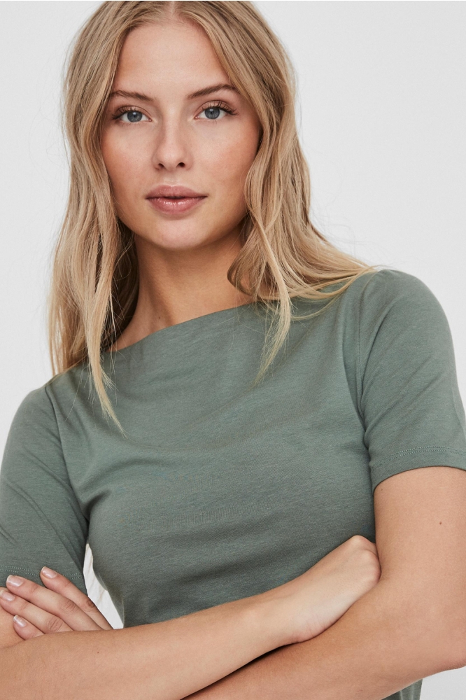 Vero Moda groene dames t-shirt