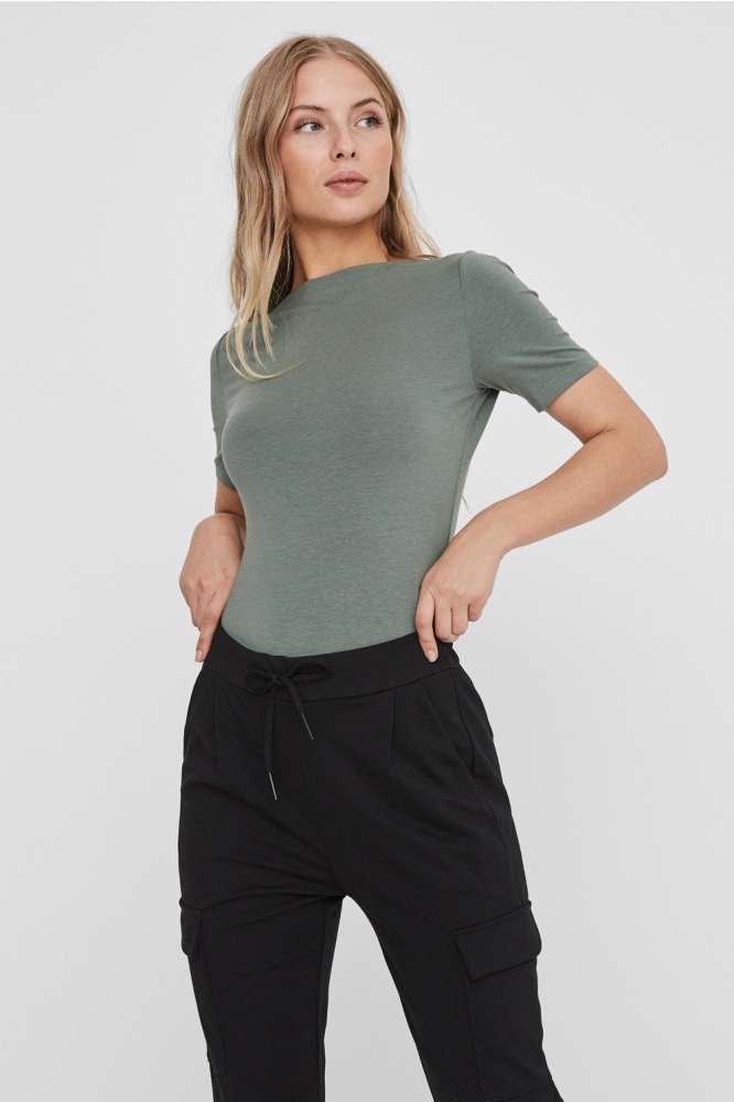 Vero Moda groene dames t-shirt