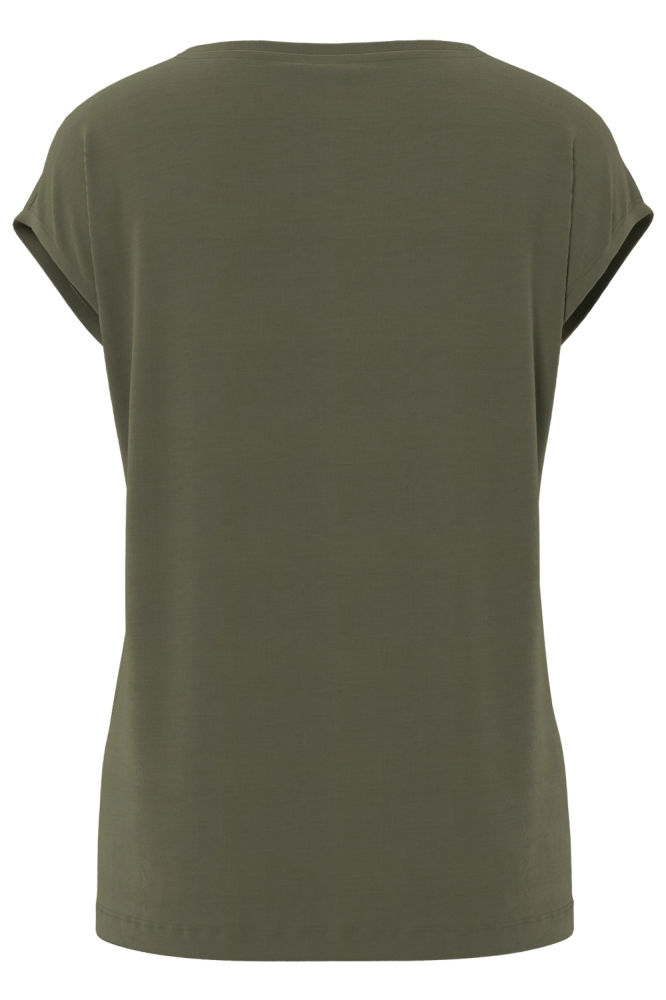 Pieces groene dames t-shirt | 