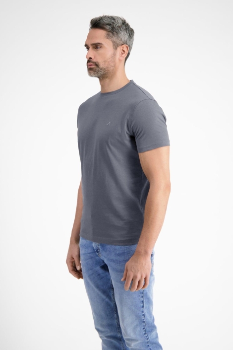 Lerros grijze heren t-shirt | 