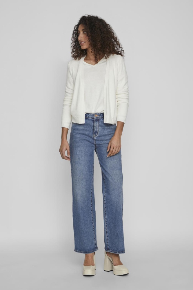 Vila witte dames vest | Model