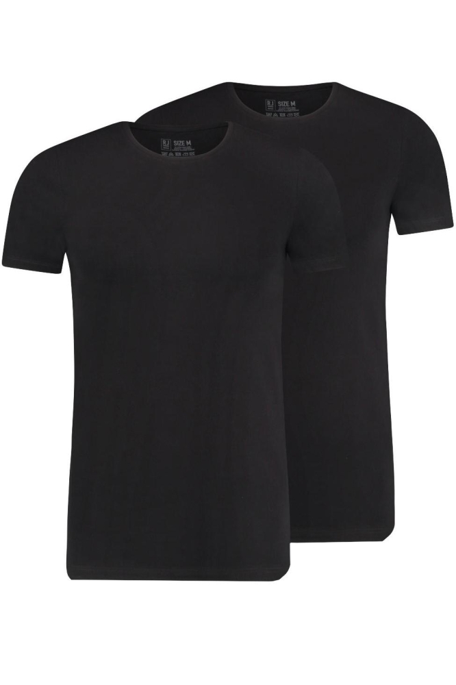 RJ Bodywear zwarte heren t-shirt | 