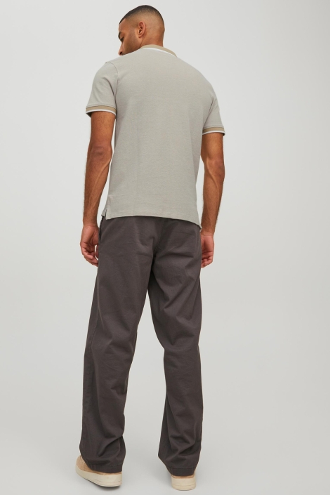 Jack & Jones zand heren polo | Model