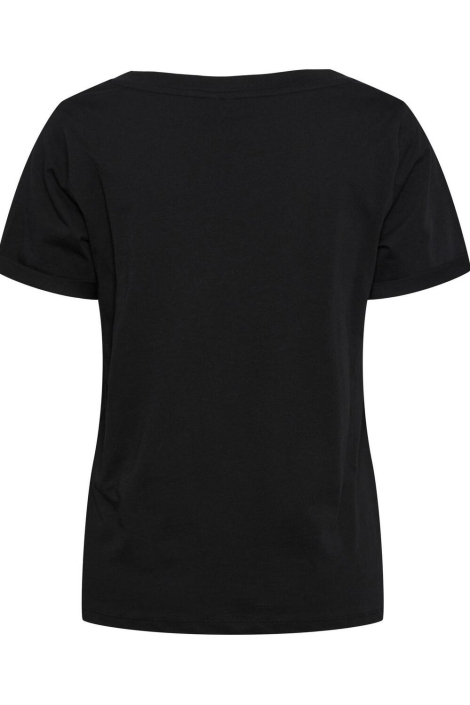 Pieces zwarte dames t-shirt