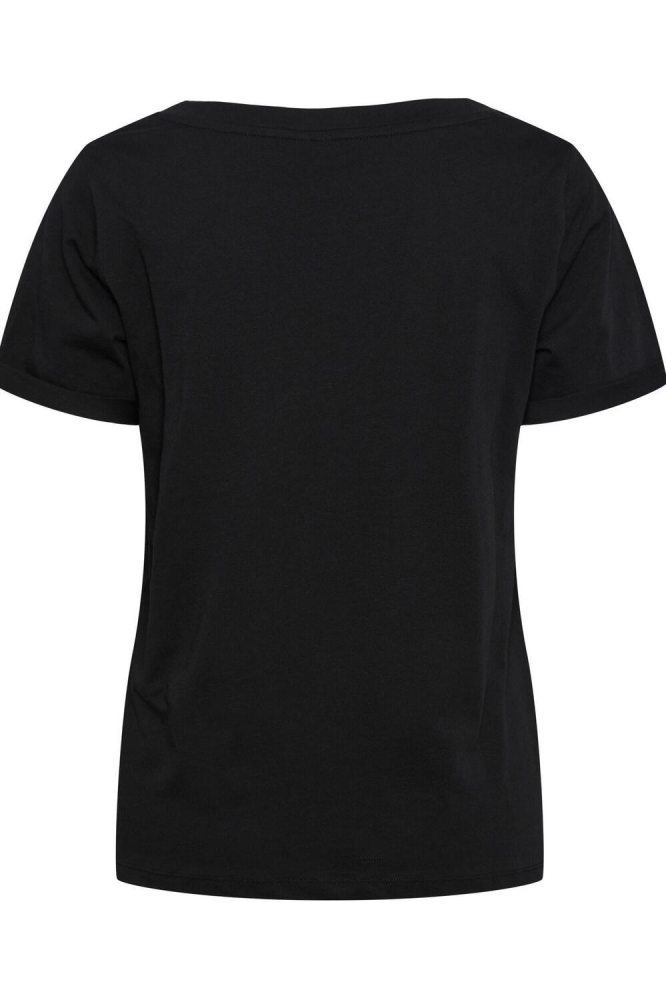 Pieces zwarte dames t-shirt