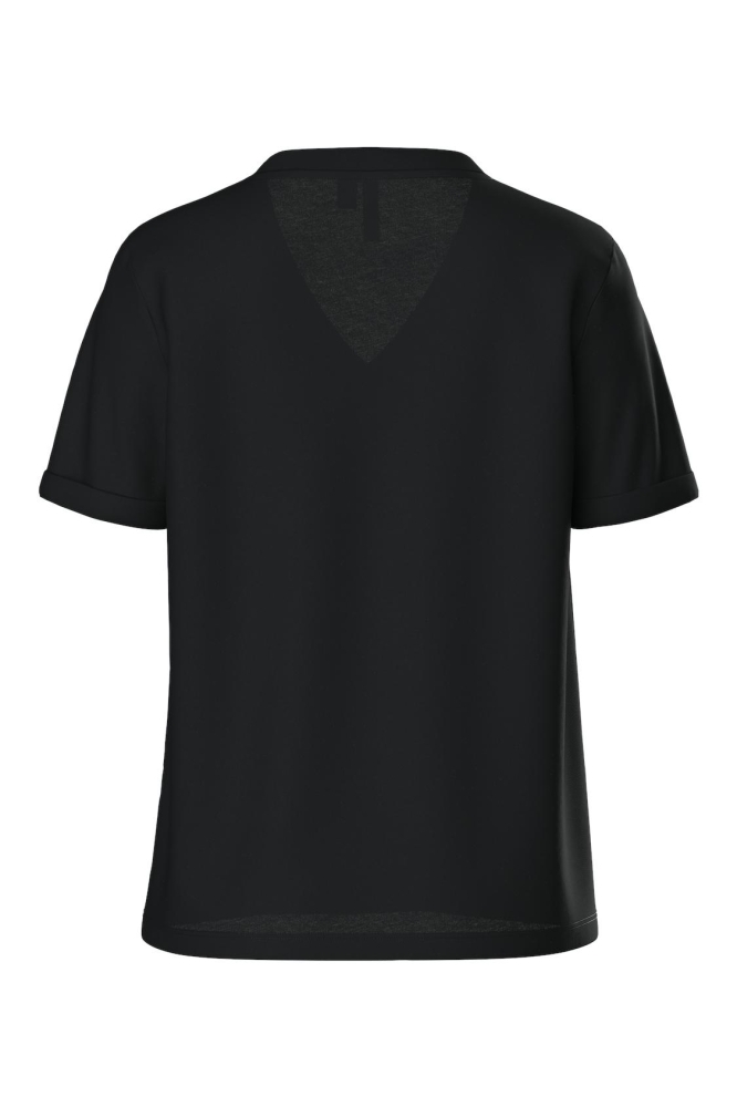 Pieces zwarte dames t-shirt