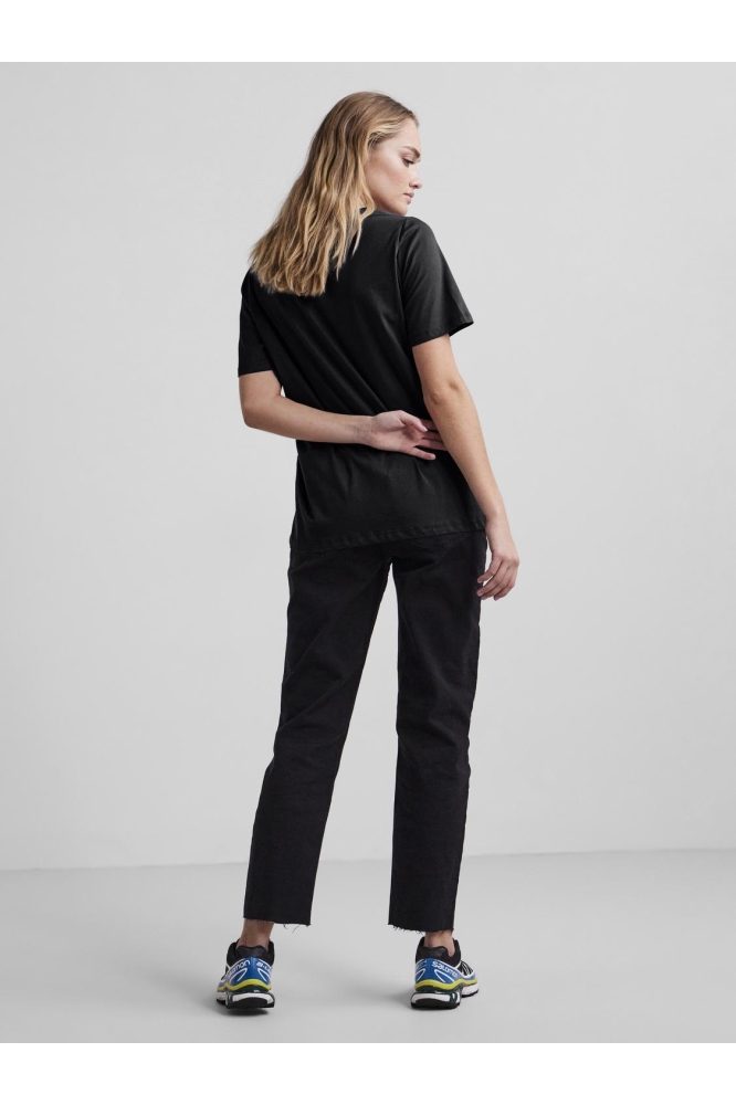 Pieces zwarte dames t-shirt