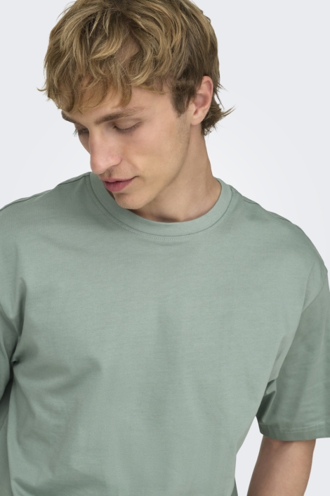 Only & Sons groene heren t-shirt