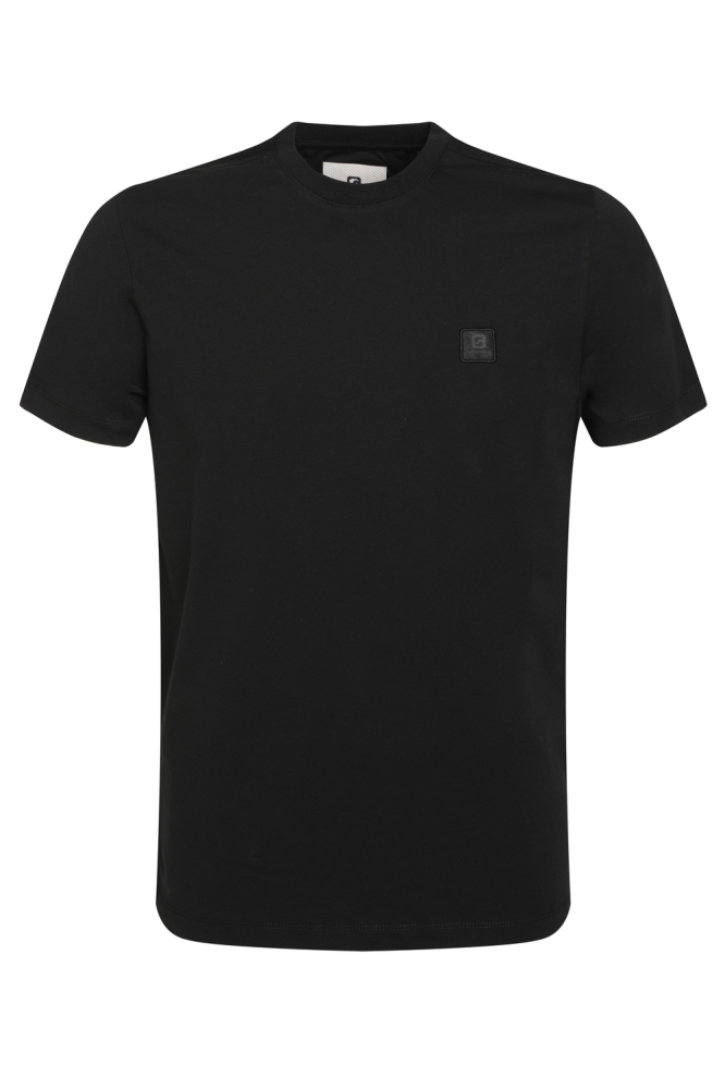 Gabbiano zwarte heren t-shirt | Vooraanzicht