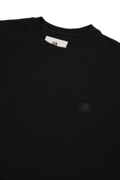 Gabbiano zwarte heren t-shirt | Close up