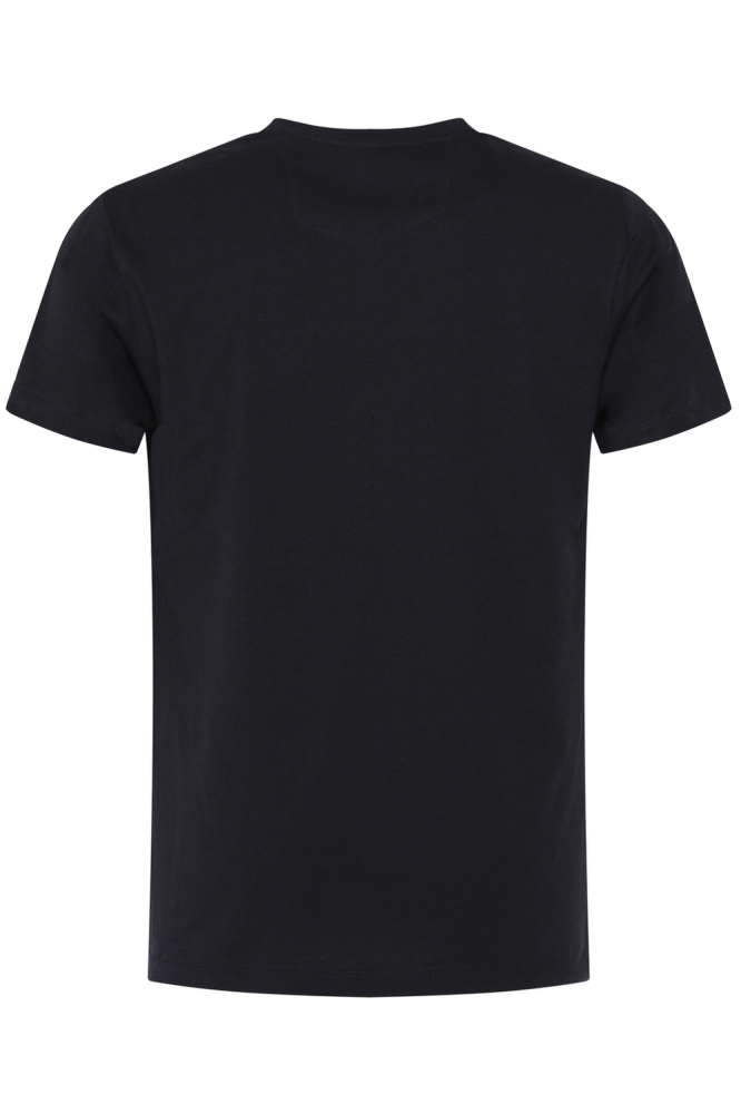 Gabbiano blauwe heren t-shirt | Achteraanzicht