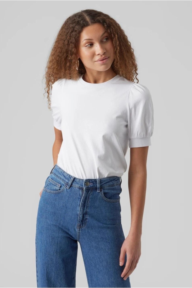Vero Moda witte dames t-shirt | 