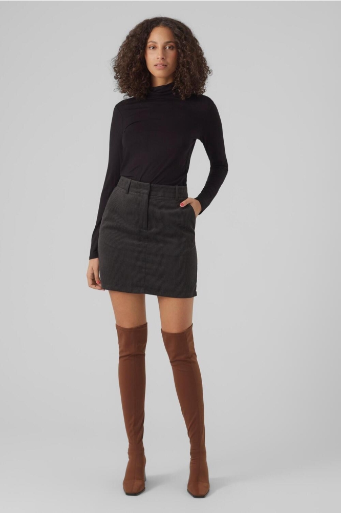 Vero Moda zwarte dames t-shirt | Model