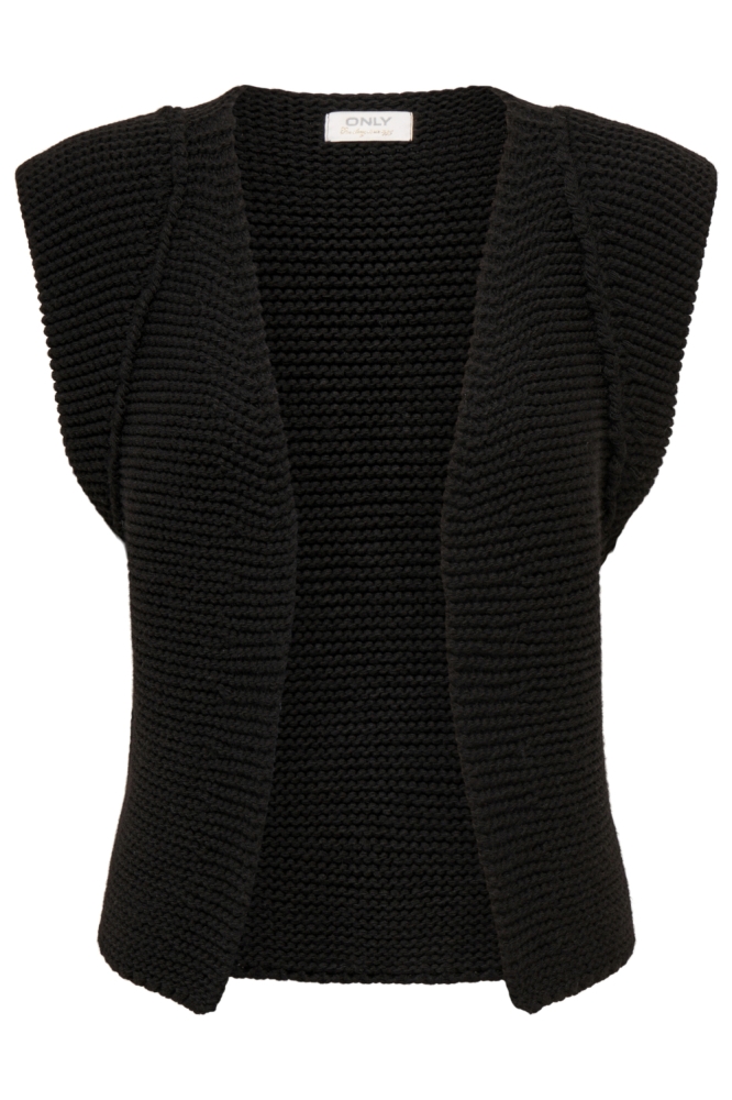 Only zwarte dames gilet | 