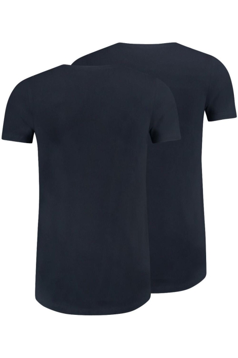 RJ Bodywear blauwe heren t-shirt | Achteraanzicht