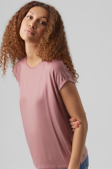 Vero Moda roze dames t-shirt