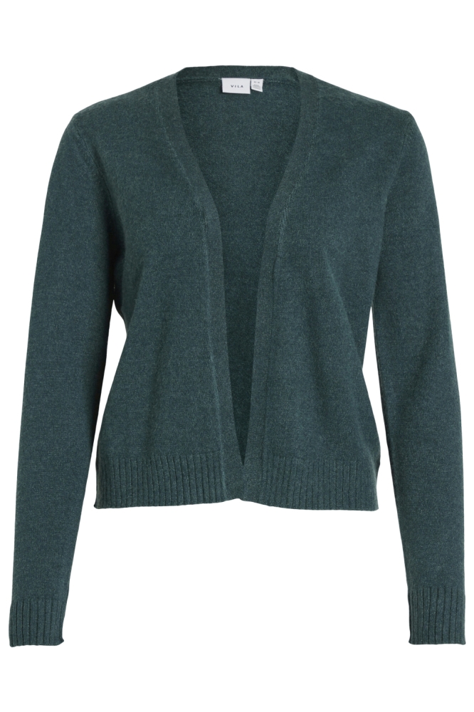 Vila groene dames vest | Vooraanzicht