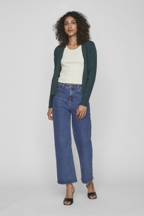 Vila groene dames vest | Model