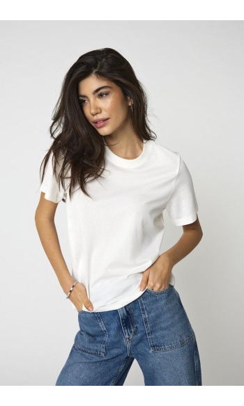 JDYPISA S/S T-SHIRT JRS NOOS 15292431 CLOUD DANCER