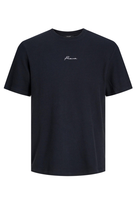 Jack & Jones blauwe heren t-shirt | Vooraanzicht