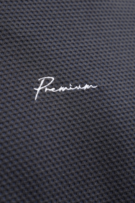 Jack & Jones blauwe heren t-shirt | Close up