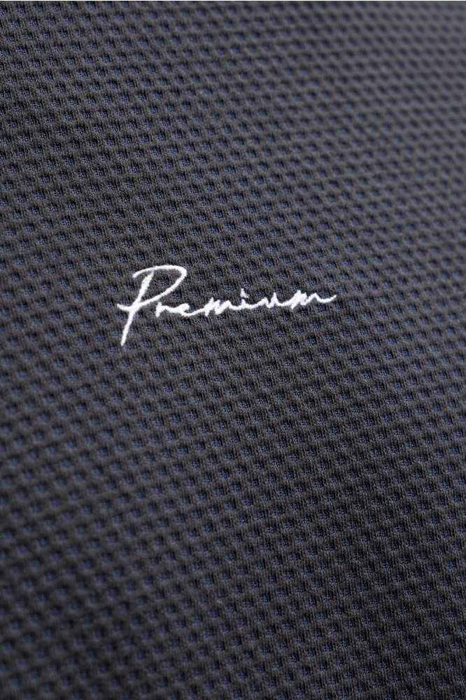 Jack & Jones blauwe heren t-shirt | Close up