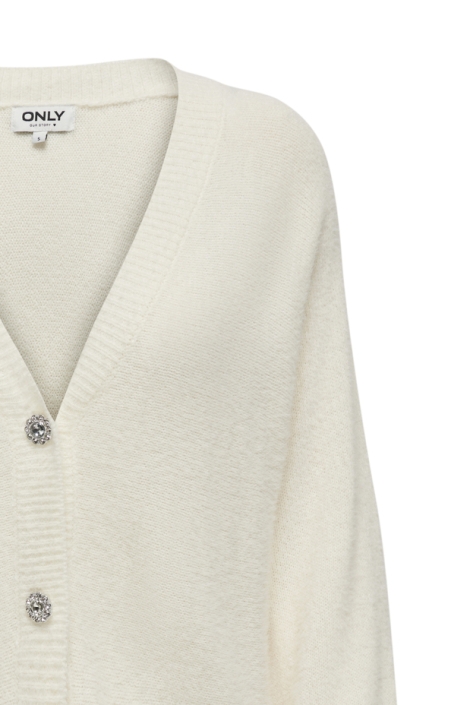 Only witte dames vest | Close up