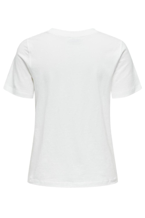 Jacqueline de Yong witte dames t-shirt | Achteraanzicht