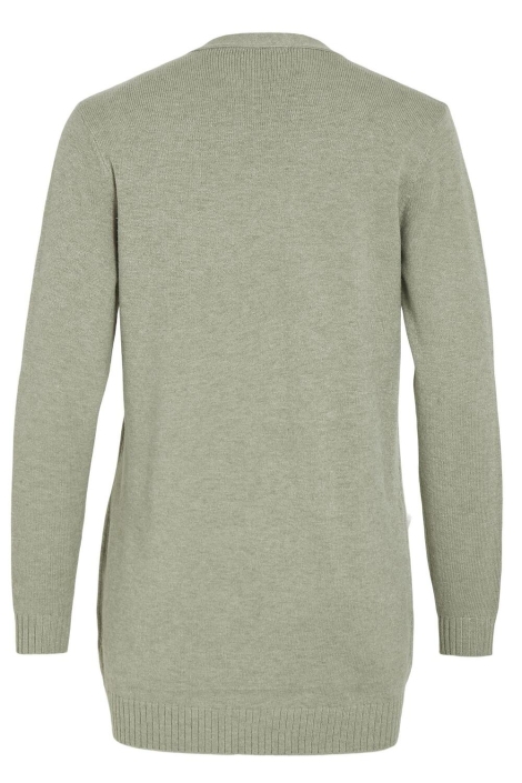 Vila groene dames vest | Achteraanzicht