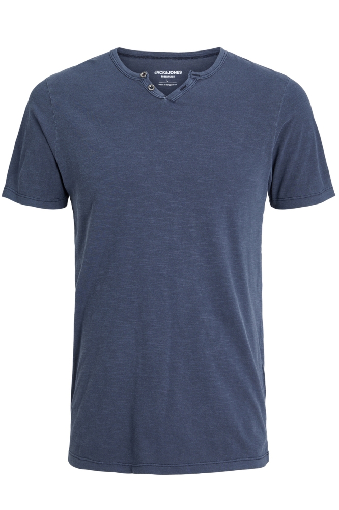 Jack & Jones blauwe heren t-shirt | Vooraanzicht