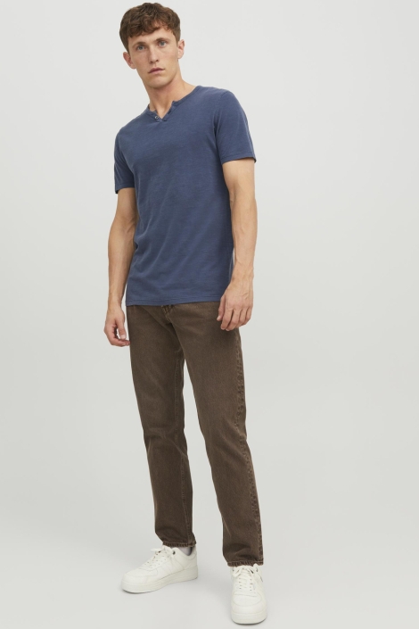 Jack & Jones blauwe heren t-shirt | Model