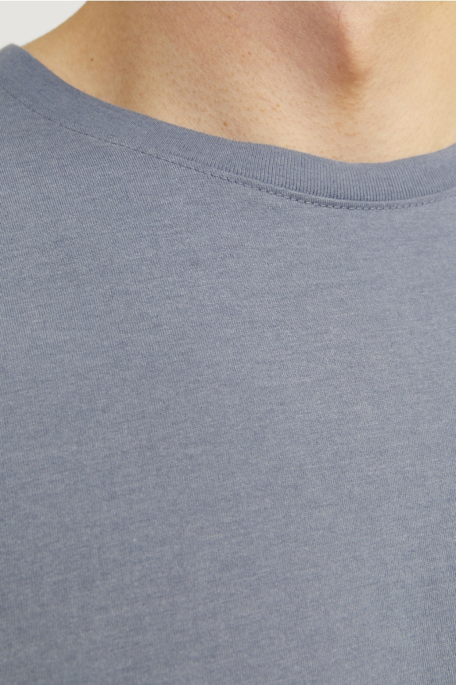 Jack & Jones blauwe heren t-shirt | Close up