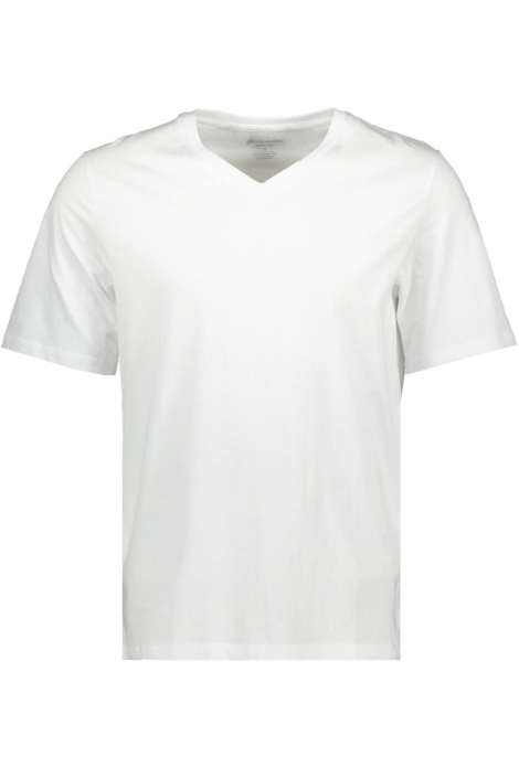 Jack & Jones witte heren t-shirt | Vooraanzicht