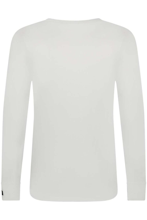 RJ Bodywear witte heren t-shirt | Achteraanzicht