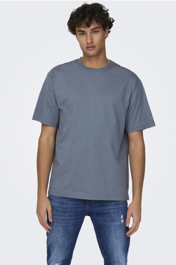 Only & Sons onsfred life rlx ss tee noos Blauw