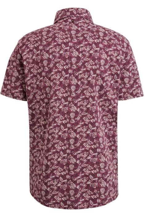 PME legend paarse heren overhemd | Achteraanzicht