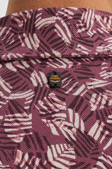 PME legend paarse heren overhemd | Close up